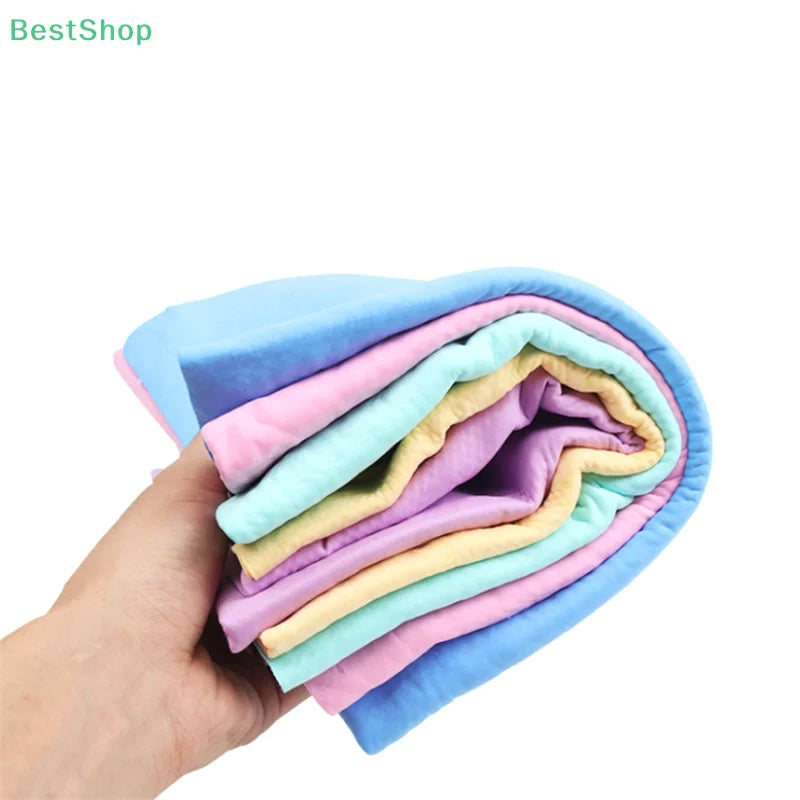 Super Absorbent Towel Magical Auto Care Suede Chamois Towels Car Cleaning Towel Wash Cloth Car Wash Brush Cleaning
