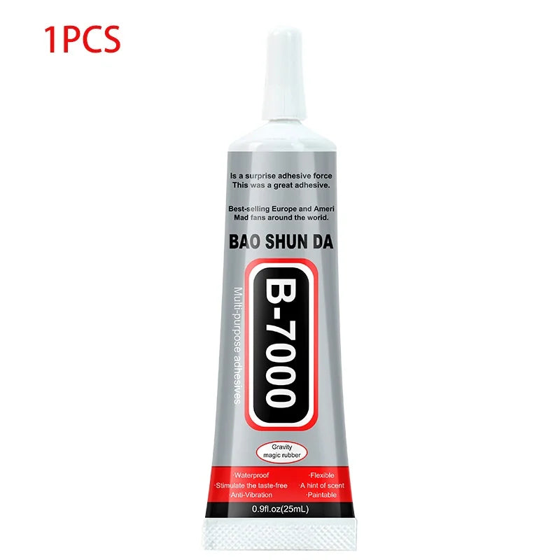 B7000 Mobile Phone Screen High-Strength Waterproof Adhesive, Universal Phone Glass Bonding Agent, 15/25/50/110ml Fast B7000 Glue