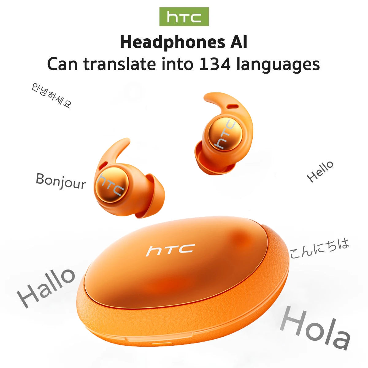 Auriculares Traductor DeIdioma 2026 NE76 AI Translation Real-Time Language Translator Bluetooth 6.0 In-Ear Headphones for Travel