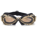 Vintage Windproof Dustproof Motorcycle Helmet Goggles Glasses For Cruiser Cafe Racer Pilot Glasses