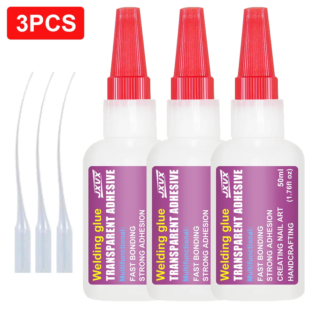 50g Oil-Based Multi-Purpose Welding Adhesive, Quick-Drying Waterproof Glue for DIY and Home Repairs