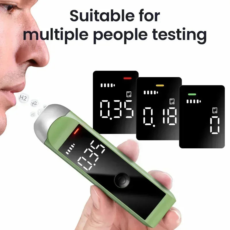 Portable Breathalyzer, Accuracy Alcohol Tester, Rechargeable Breathalyzer Suitable For Family, Personal, Driver Use