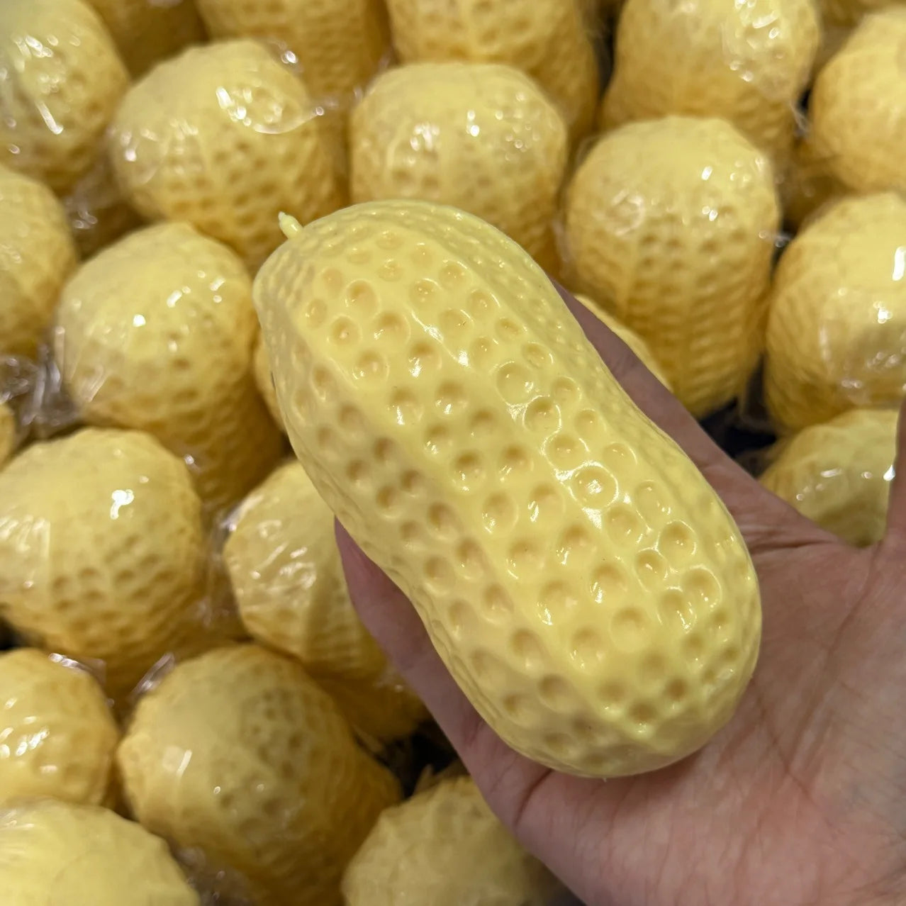 Peanut Stress Ball Squeeze Ball Squishy Toy Buttery-Soft Feel Fidget Toy ASMR Sensory Anti Stress Relief Toy for Adults Gifts
