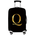 Luggage Cover Stretch Fabric Suitcase Protector Baggage Dust Cover Suitable 18-32 Inch SuitcaseTravel Organizer letter Series