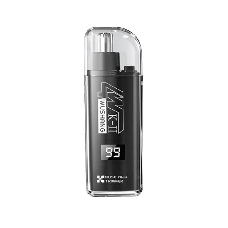 New Nose Hair Trimmer Portable Digital Display Rechargeable Blade For Home Use Washing Cleaning Nostrils For Men And Women