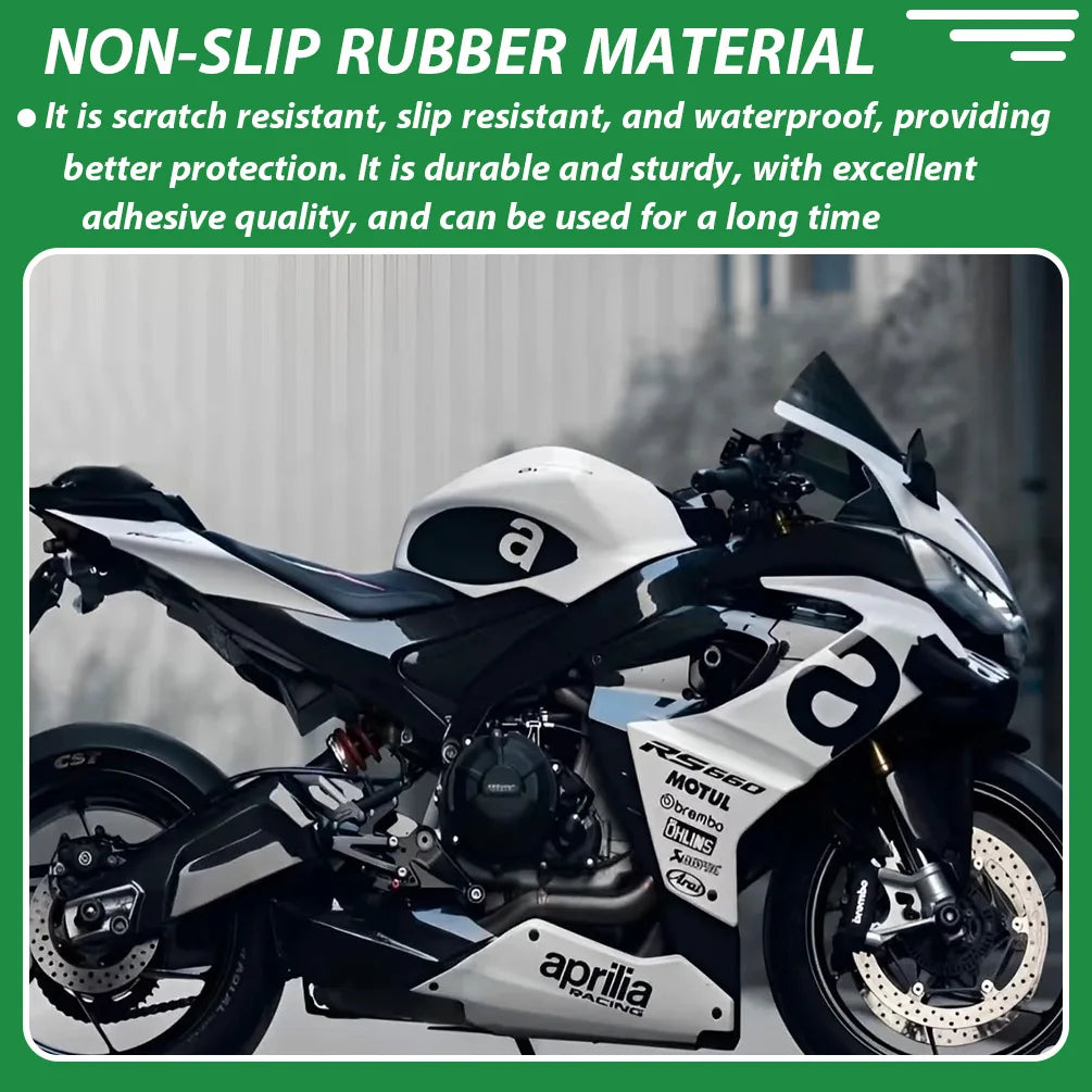 For Aprilia RS 660 RS660 TUONO 660 2021-2024 Side Fuel Tank pad Motorcycle Protector Stickers Decal Traction Pad Accessories