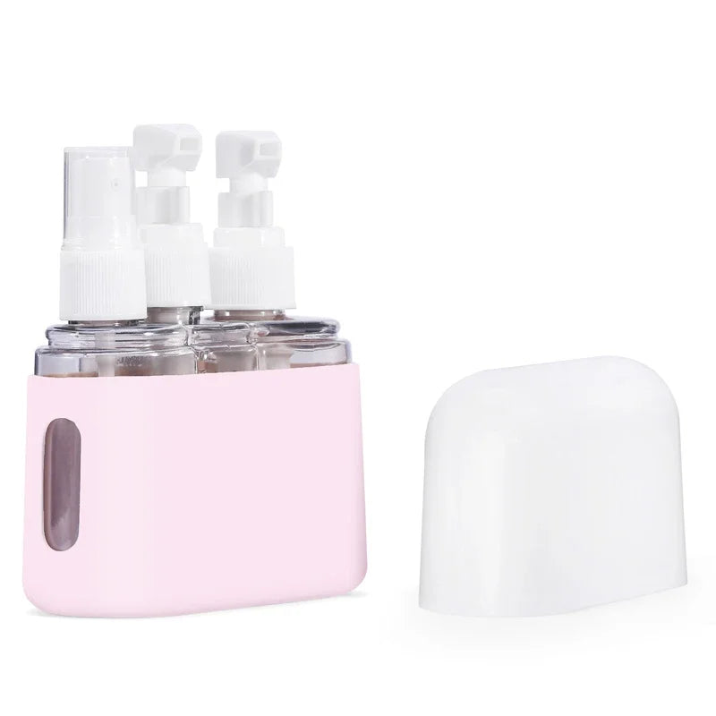 Travel Bottles Leakproof | Silicone TSA Toiletry Containers for Shampoo/Lotion - Gym & Outdoor Organizer