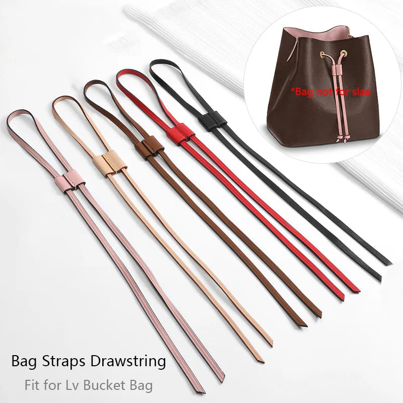 Bag Straps Drawstring For Lv Bucket Bag Replacement Tension Cords Bags Shoulder Slide Lock Buckle Bag Replacement Accessories