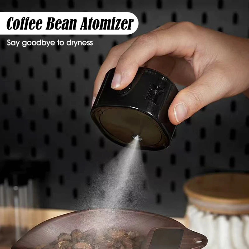 Coffee Bean Atomizer with Magnetic Base Anti-Static Automatic Spray Bottle Portable Rechargeable Practical Coffee Accessories