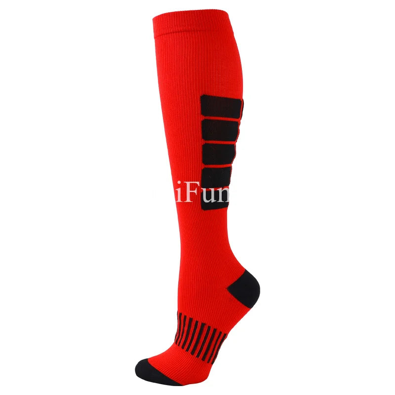 1 Pair Compression Socks Women And Men Stockings Best Medical Nursing Hiking Travel Flight Socks Running Fitness Socks