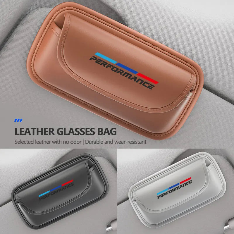 Car Glasses Box Sunroof Plate Sunglasses Clamp Storage Holder For BMW 1 3 5 Series X1 X3 X4 X5 X7 G20 G38 F20 F39 F48 E46