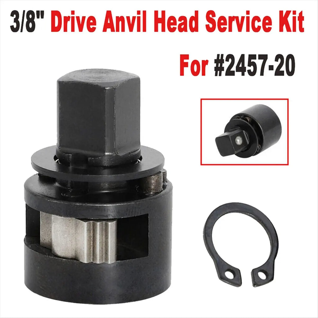 42-06-1030 M12 Ratchet 3/8 Fuel Head Rebuild Kit for 2457-20, Mpact Wrench Anvil, Service Kit-A07G