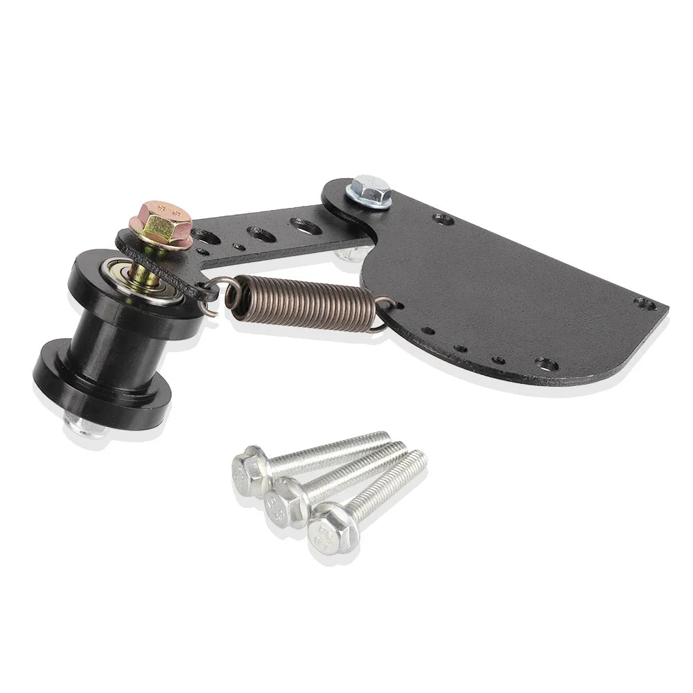 Spring Chain Tensioner Kit for 49cc 66cc 80cc 2 Stroke Engine Electric Bike Motocross ATV Chain Adjuster with Roller Accessory