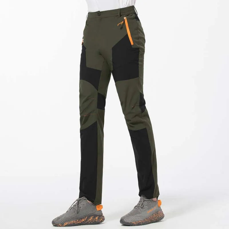 Elastic Mens Hiking Pants Outdoor Sport Summer Quick Dry Windproof Waterproof Trekking Climbing Wear-resistant Breathable Pants