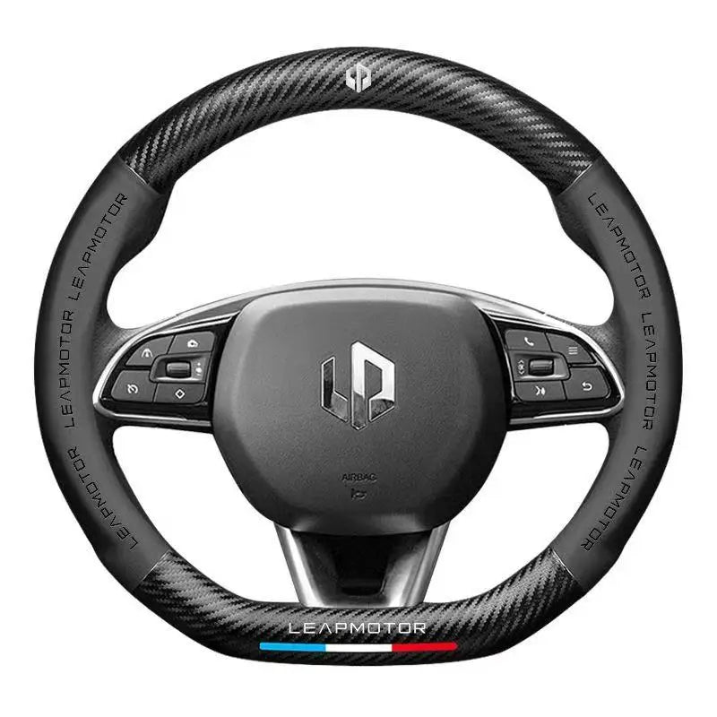 For LEAPMOTOR T03 2020-2024 Leap Motor S01 C11 C01 Reev Car Accessories Automobile steering wheel protective cover is soft