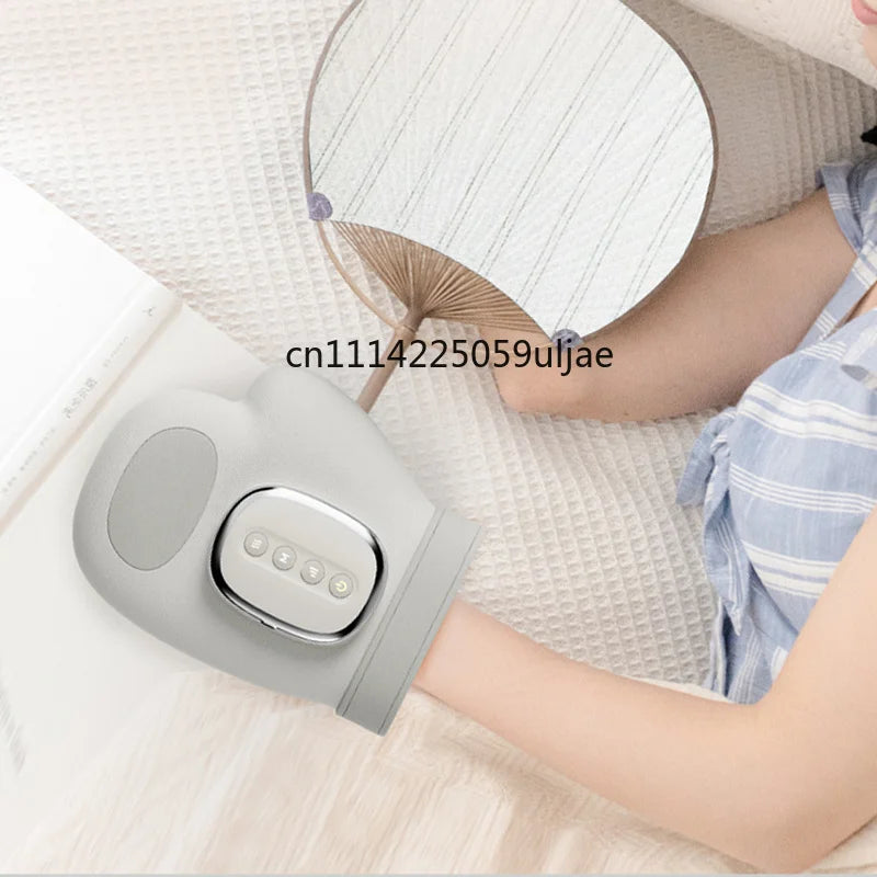 Hand Massager with Airbag Compression Finger Wrist Palm Massage Machine Vibration Glove for Hand Muscle Relax Gift for Men Women