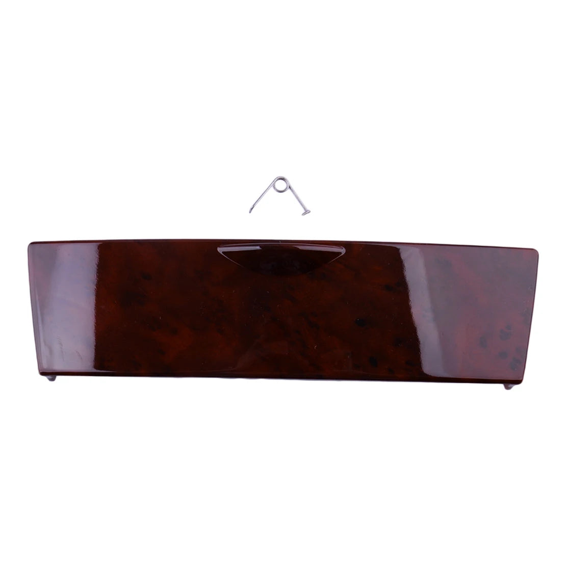 Car Center Console Storage Box Panel Cover Fit For Toyota Corolla 2003-2008 Brown Peach Wood Grain Plastic
