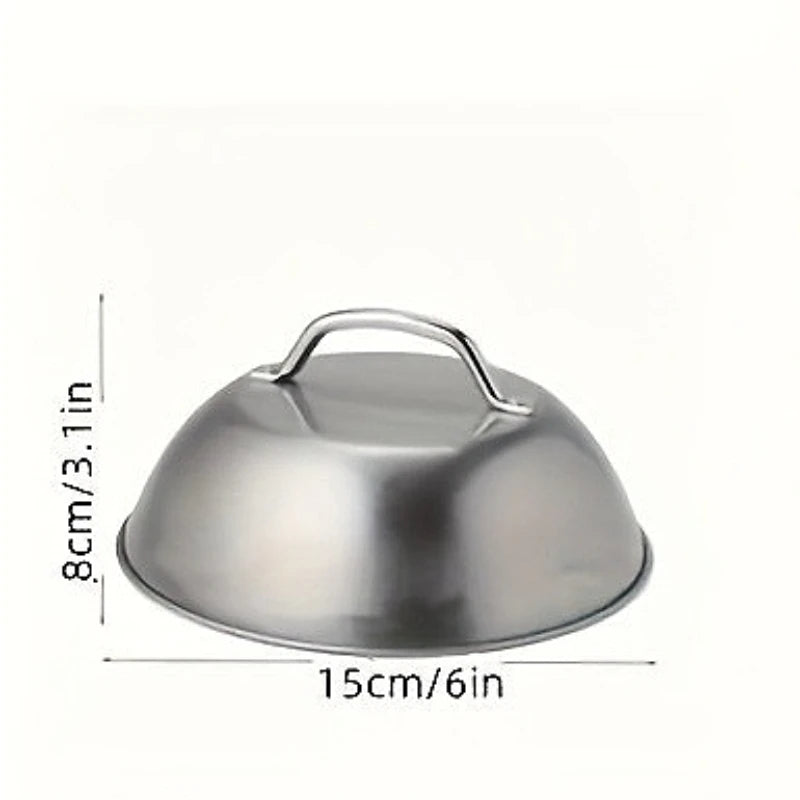 Barbecue Tool Barbecue Cover, Stainless Steel Oven Dome Cover, Outdoor Camping Picnic Cooking Accessories