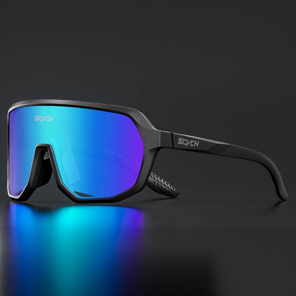 SCVCN UV400 HD Hiking Sports Sunglasses Stylish Outdoor Windproof Glasses Cycling Running and Rock Climbing Driving Sunglasses