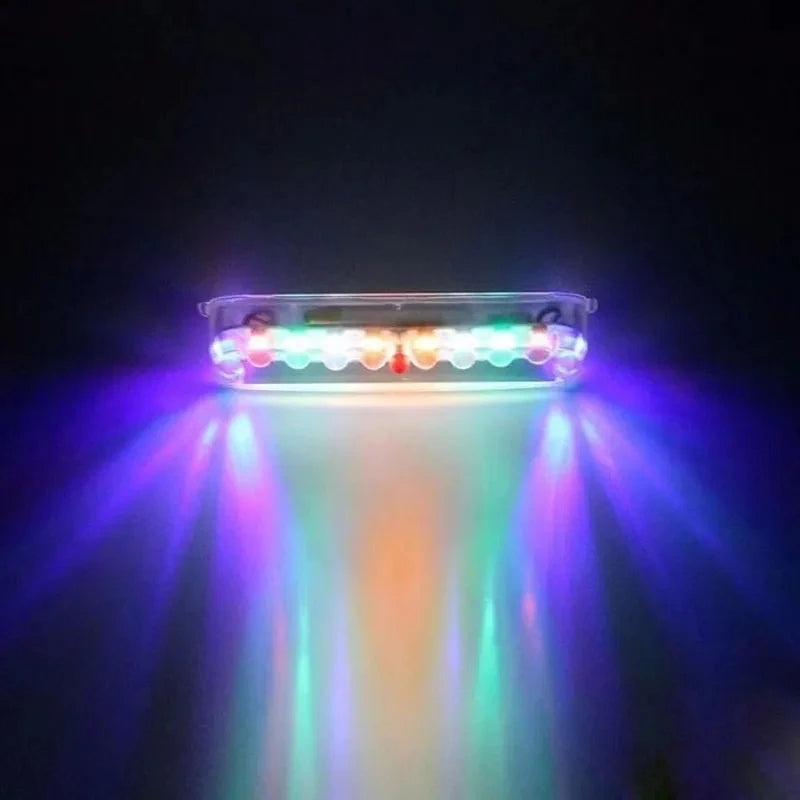 Solar LED Car Anti-rear-end Collision Light Anti-collision Warning Wiring Free Light Vibration Sensor Flashing Breathing Light