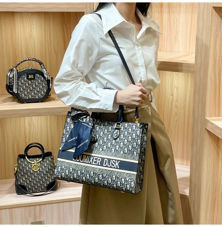 Luxury Brand Designer Diaper Bag Elegant Minimalist Leather Tote For Women Large Capacity Stylish Crossbody Shoulder Bag