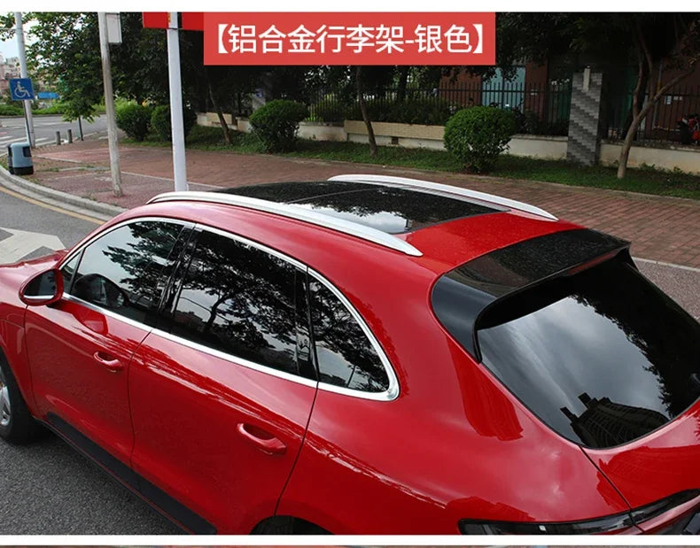 OEM style Car Roof Racks For Porsche Macan Turbo S GTS 2019-2025 Rails Bar Luggage Carrier Bars top Cross bar Rack Rail Boxes