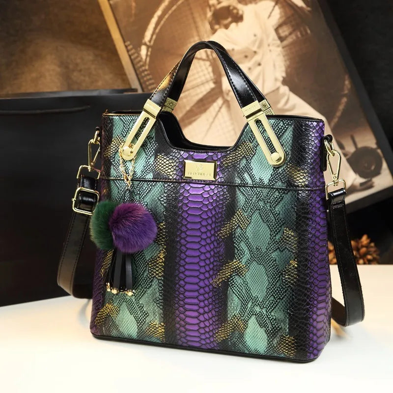 Large-capacity commuter women's bag, 2026 new fashionable and stylish single shoulder messenger bag