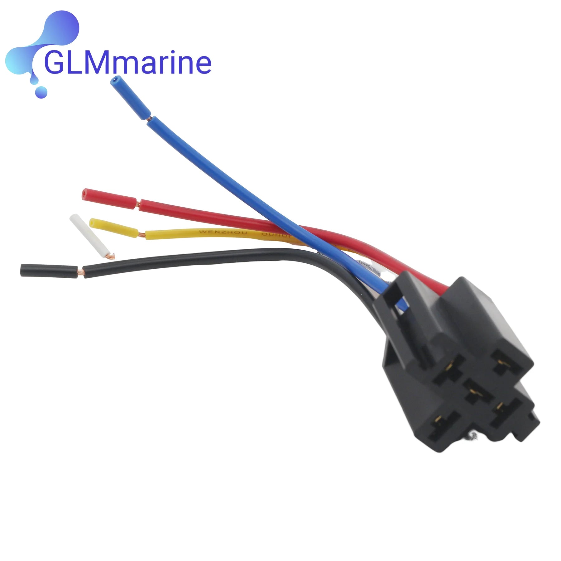 Trim Tilt Motor Relay with Connector 876040-7 854357-1 for Volvo Penta AQ AD BB MD TAMD TMD 230 250 280 290 Engines 876039-9