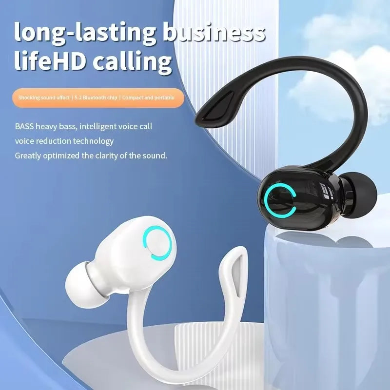 S10 New Earphone Bluetooth Earphone Business Single Ear Earphone with Good Sport Range and Noise Reduction Wearing