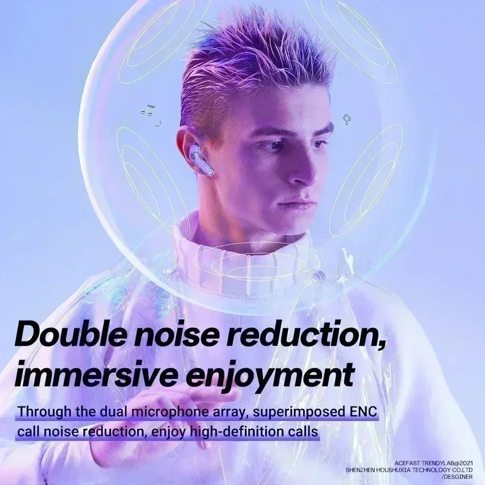 TWS Bluetooth Earbuds Wireless Earphones Bluetooth Headphones with ANC Improve Focus in Noisy Environments Bluetooth Headset
