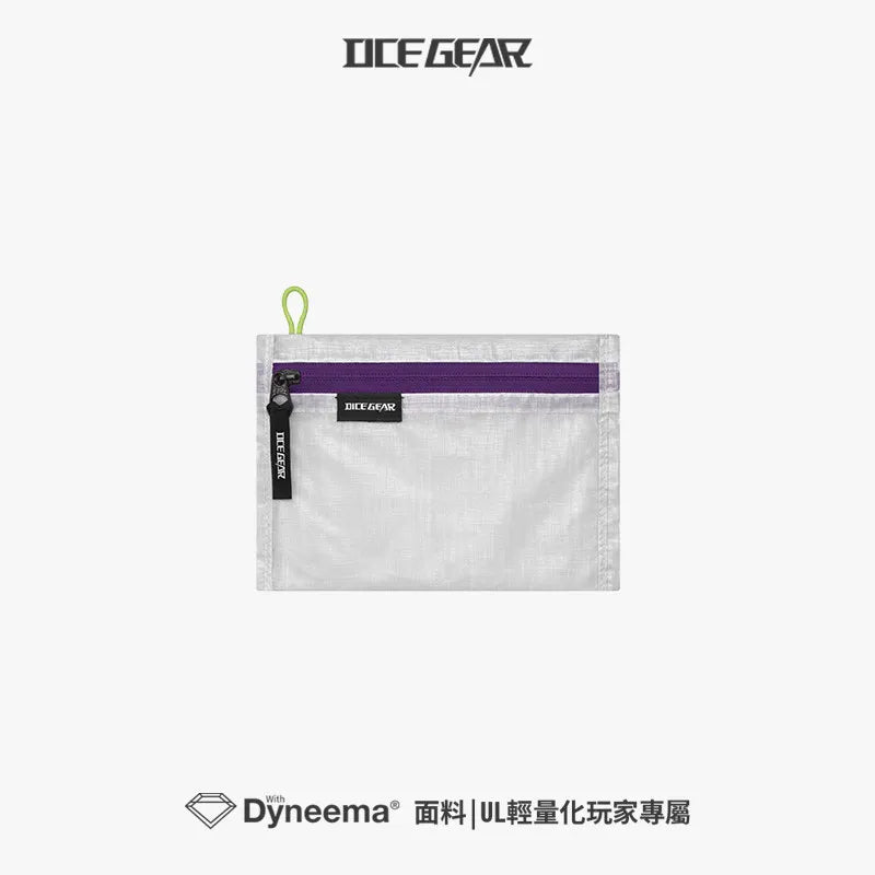 Ultralight Dyneema Crossbody Pouch Waterproof EDC Zipper Wallet Bag Outdoor Hiking Camping Mini Chest Bag Travel Organizer