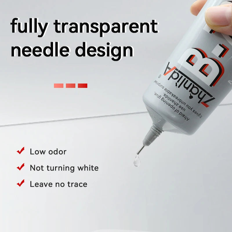 Zhanlida B7000 Transparent Screen Warping Mobile Back Cover Repair Tool Glue Adhesive For Cell Phone Laptop Tablet Smartwatch