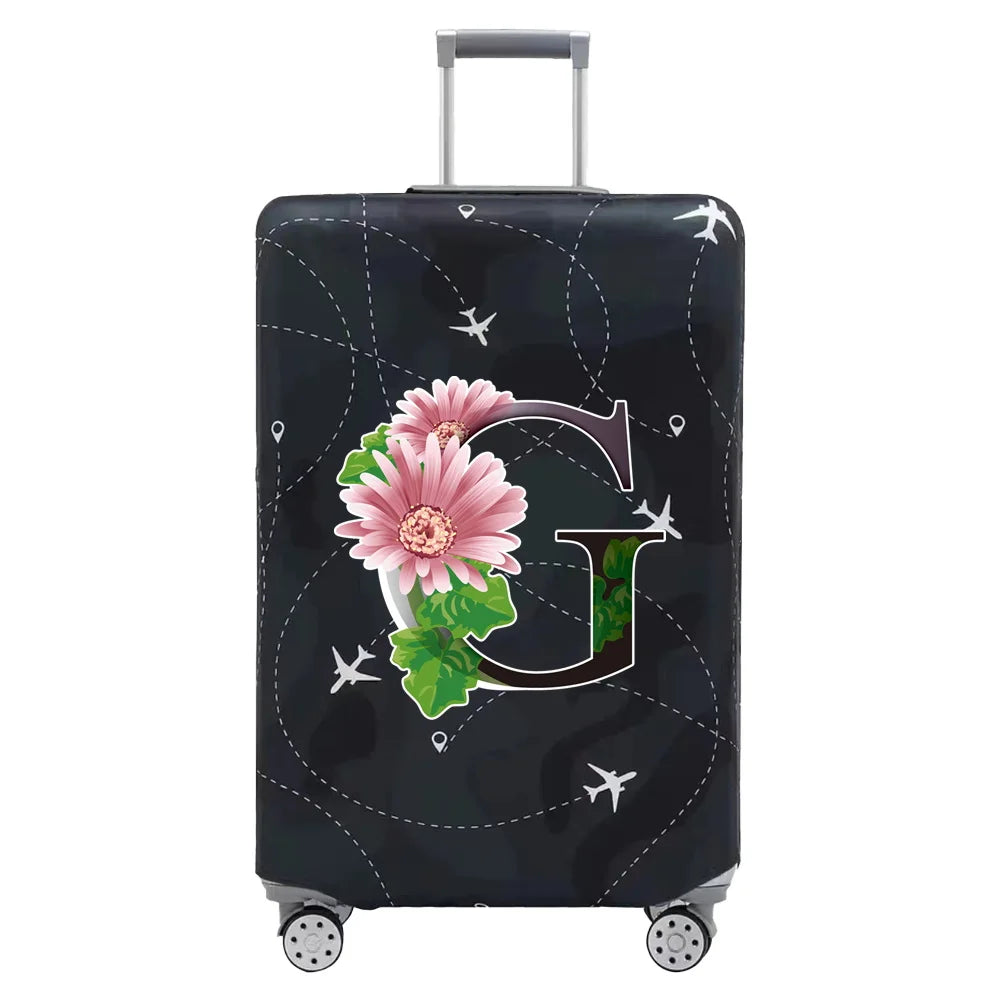 Luggage Protection Cover Travel Accessories Dustproof and Wear-resistant Luggage Protection Cover 18-32 Inch Letter Series