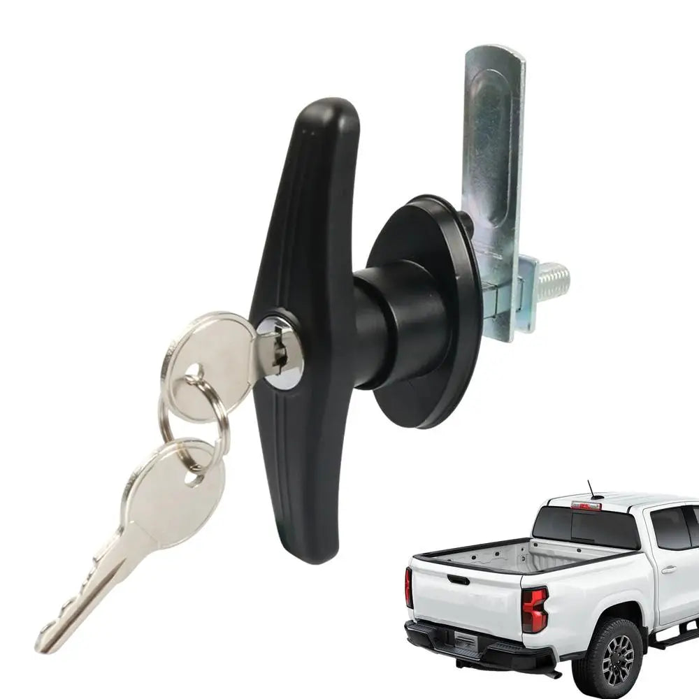 Camper Door Latch Zinc Alloy Heavy Duty Security Rv Door Handle Deadbolt Lock For Motorhome Travel Entry Cargo Interior Exterior