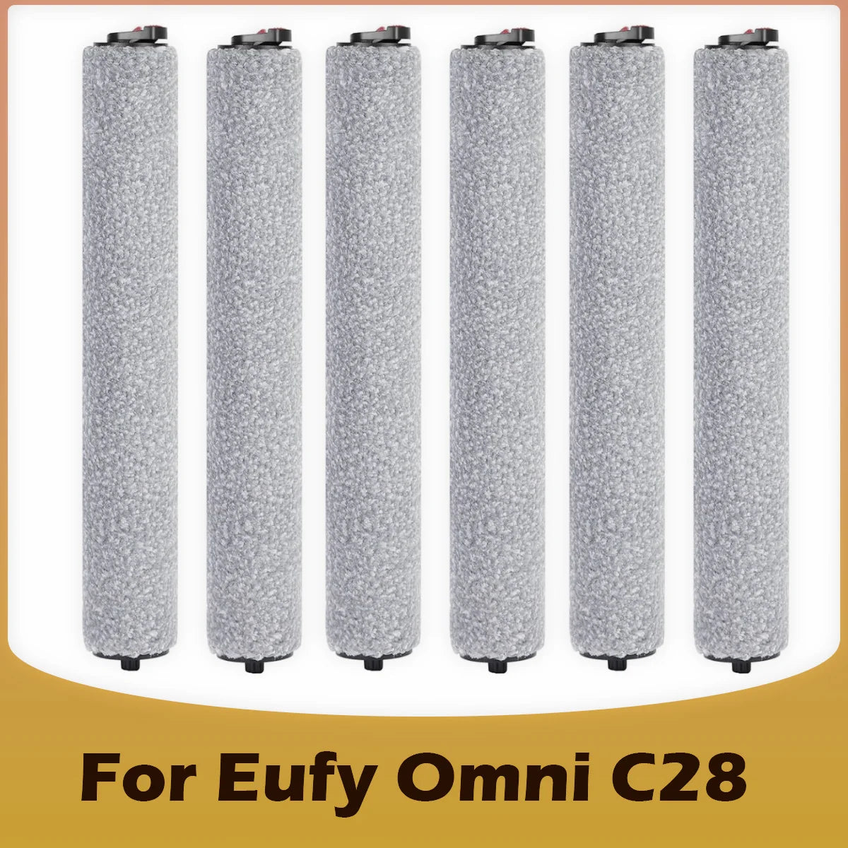 Replacement Parts for Eufy C28 Omni / Eufy C28 Robot Vacuum Cleaner Accessories Main Side Brush HEPA Filter Dust Bag Mop Rollers