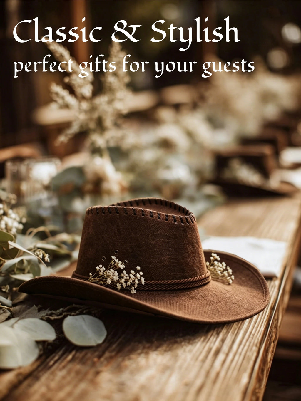 6-20Pcs Cowboy Hats Bulk Wide Brimmed Cowgirl Hats for Men Women Adult Birthday Western Wedding Party Favors