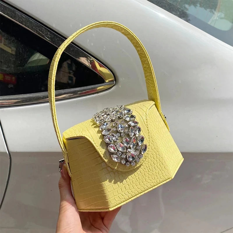 2025 Luxury Designer PU Leather Women's Wallets Party Bags High Quality with Button Closure Glamorous for Dinner Parties OEM/ODM