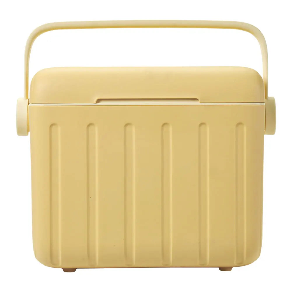 6L Camping Cooler Box Insulated Ice Chest Portable Ice Bucket Outdoor Hard Cooler for Camping Beach Picnic