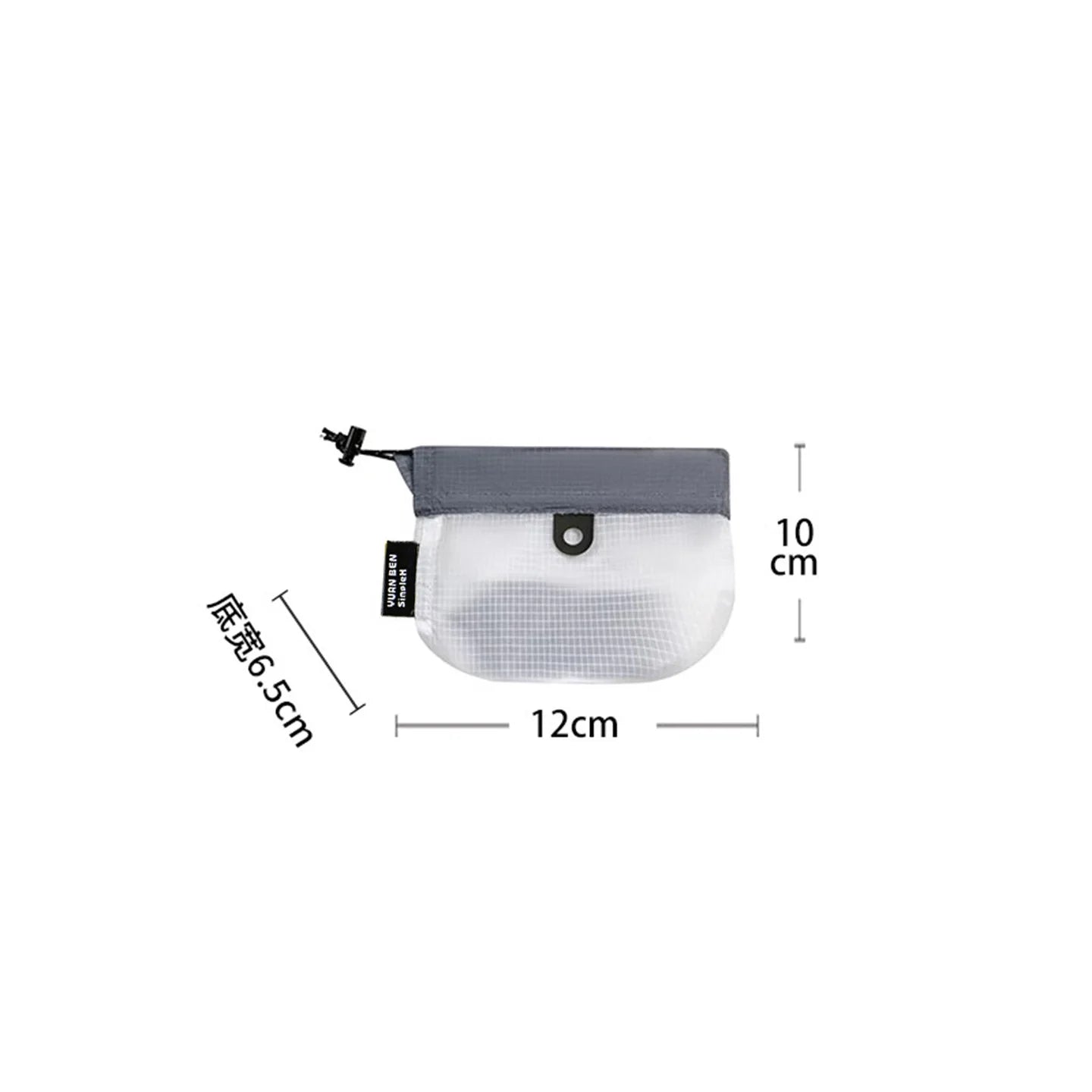 Outdoor Travel Storage Bag 15D Silicone Waterproof Gear Organizer Drawstring Pouch for Camping Hiking Accessories