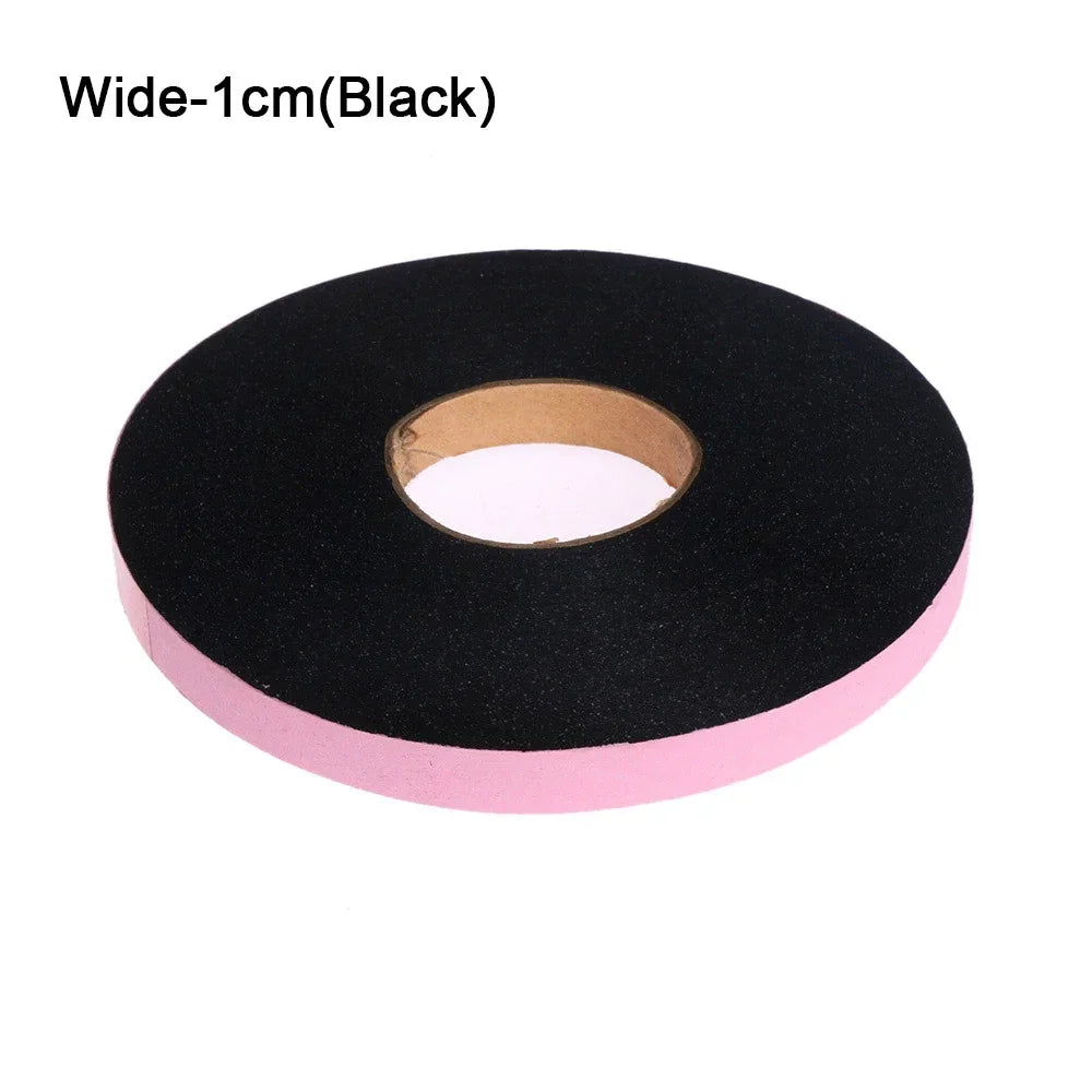 100 Meters Single-sided Adhesive Hem Tape Iron-on Clothes Sewing Turn Up Hem Non-woven Fabric Liner Width 1/2/3cm