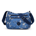 Women's Lightweight Nylon Crossbody Bag with Multiple Pockets Tote Purse Shoulder Handbag Travel Bag for Daily Use