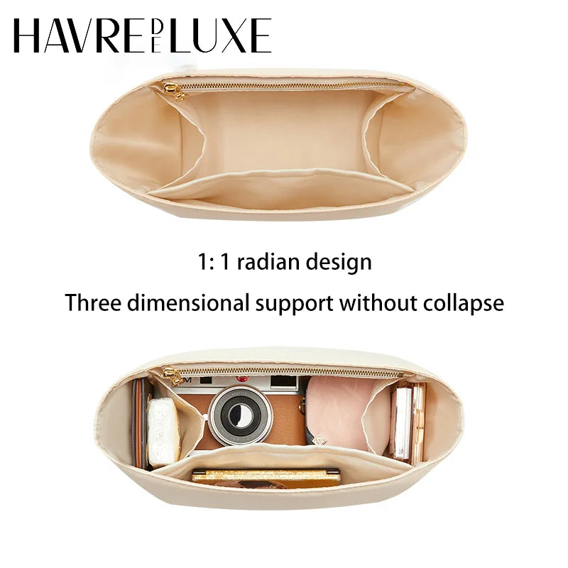 Bag Organizer Insert For Longchamp Durable Fashion Wateproof Gift Bag Support Storage Inner Modification Bag Accessories