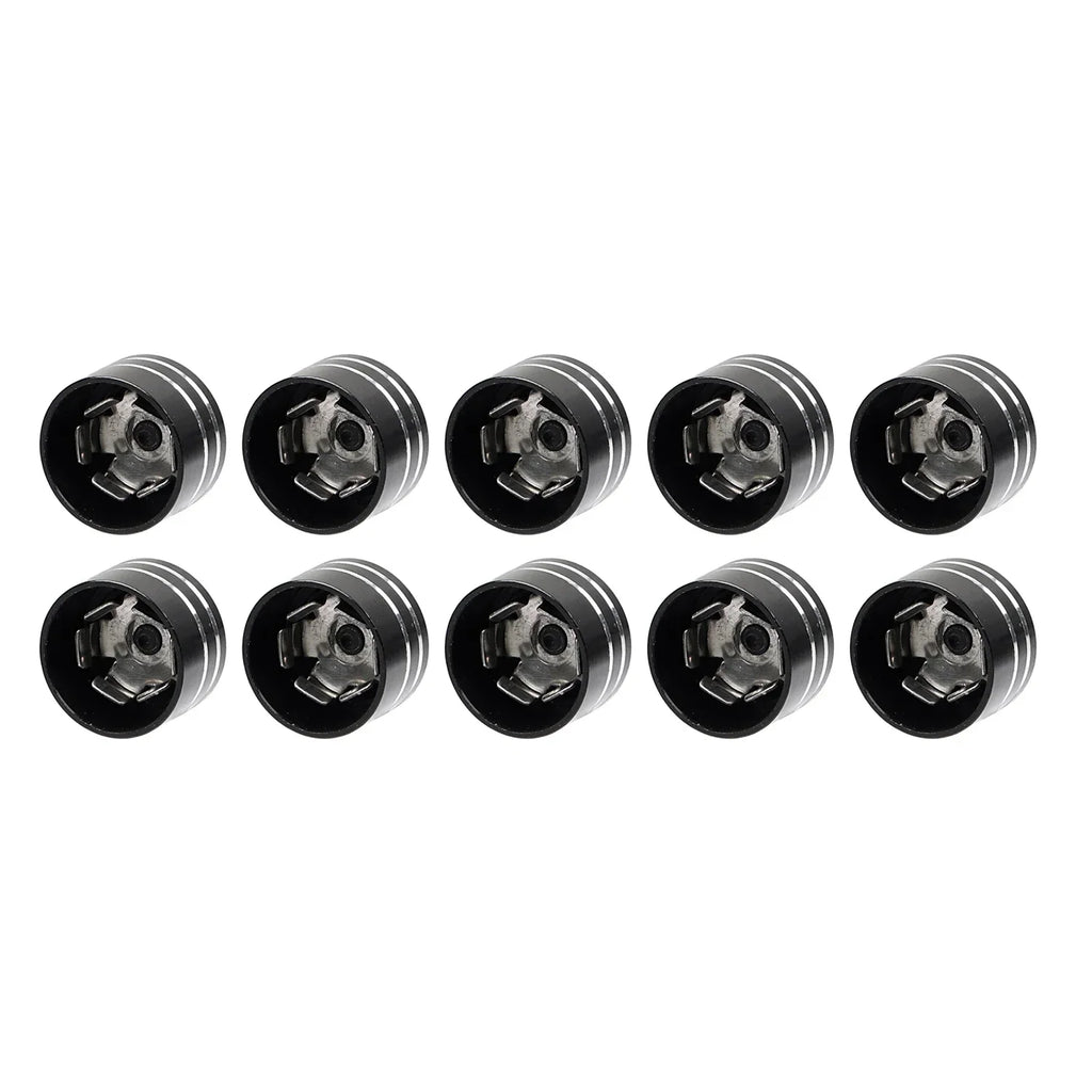 10X 7.5mm-10mm Black CNC Motorcycle Engine Bolts Cover Caps For Harley Electra Street Road Glide King Softail Sportster Honda