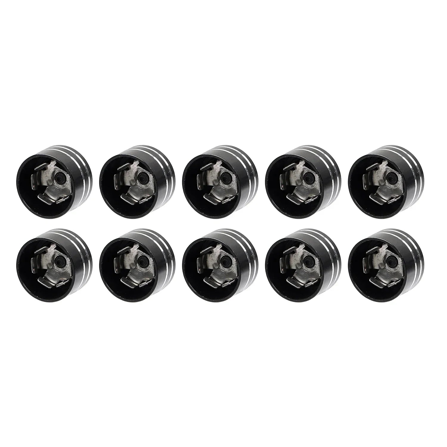 10X 7.5mm-10mm Black CNC Motorcycle Engine Bolts Cover Caps For Harley Electra Street Road Glide King Softail Sportster Honda