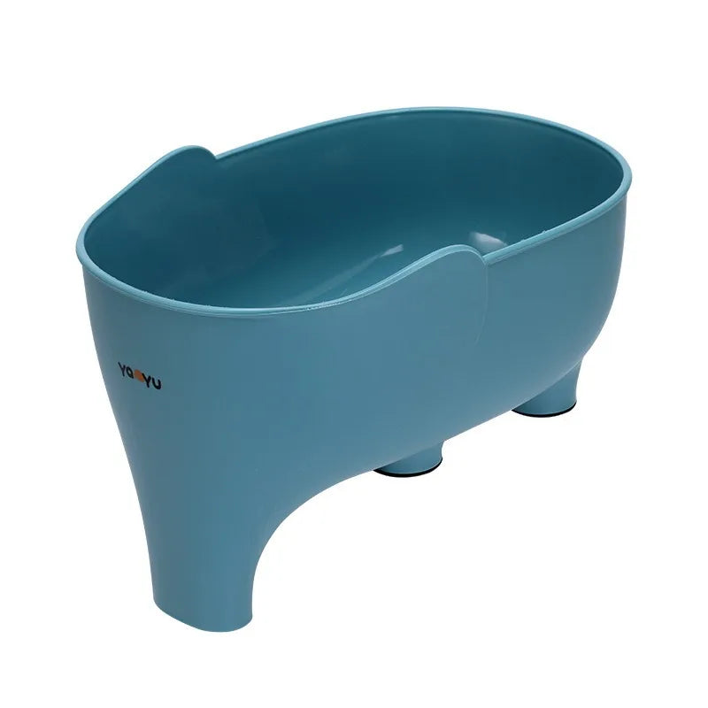 Sink Strainer Elephant Drain Basket Fruit Vegetable Washing Basket Hanging Drainer Rack Multipurpose Kitchen Storage Accessories