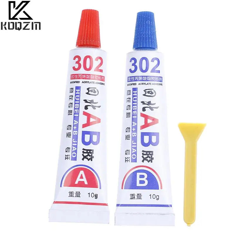 2Pcs  Super Strong Epoxy Clear Glue Adhesive Resin Immediate Glue (A+B) Craft