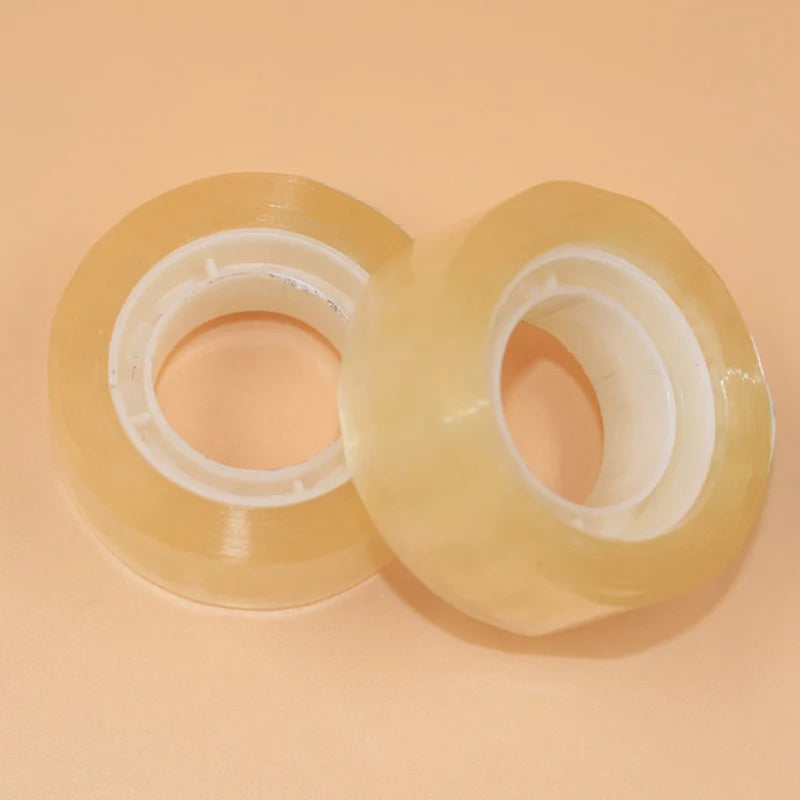 Transparent Tape Office Tape for Home and School Multifuntion High-viscosity Adhesive Tape Refills Wrapping Tape Roll