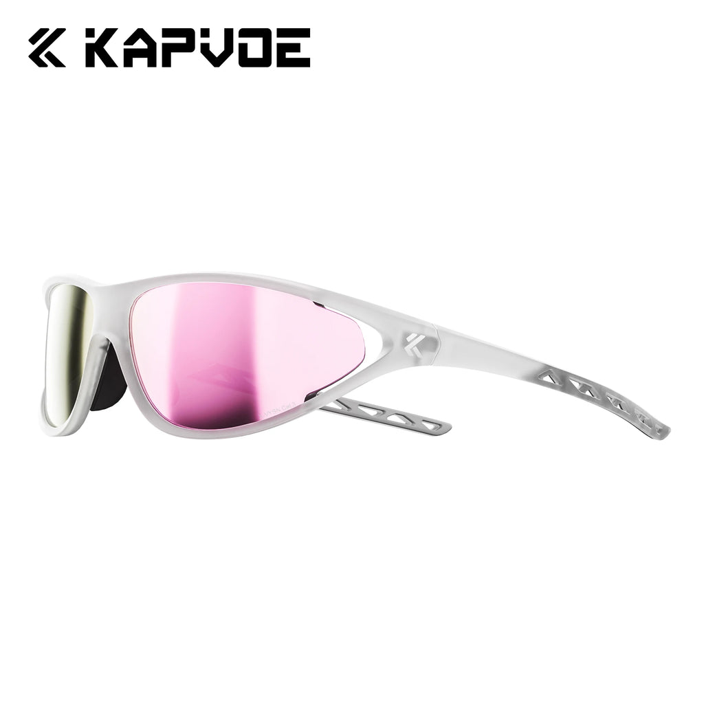 KAPVOE Hiking Sunglasses Outdoor Cycling Sports Eyewear Mountain Road Biking Glasses Racing Eyewear Stylish Cat-Eye Sunglasses