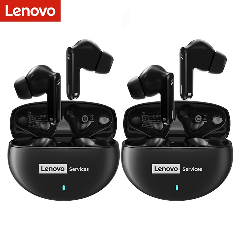 Lenovo New LE253 Earphones TWS Wireless Bluetooth 6.0 Headphones HiFi Sound ANC Noise Reduction Game Sports Headset With Mic