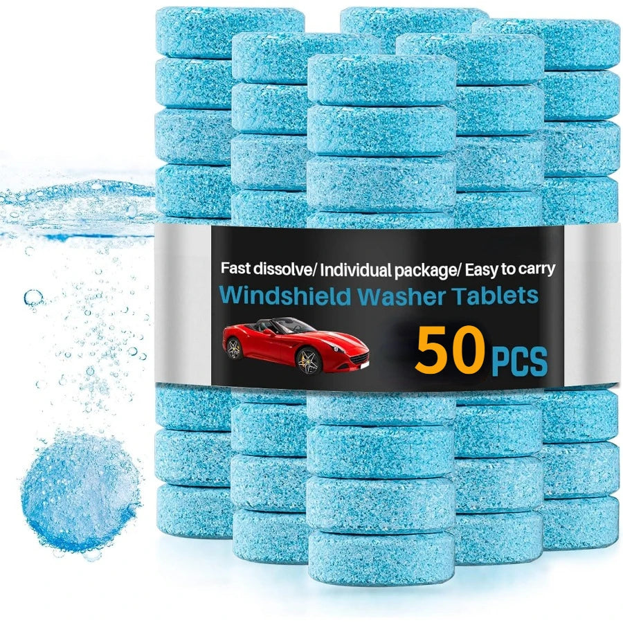 50/100/200Pcs Car Windshield Washer Tablets  Glass Cleaner Concentrate Fluid Car Windshield Cleaner Automotive